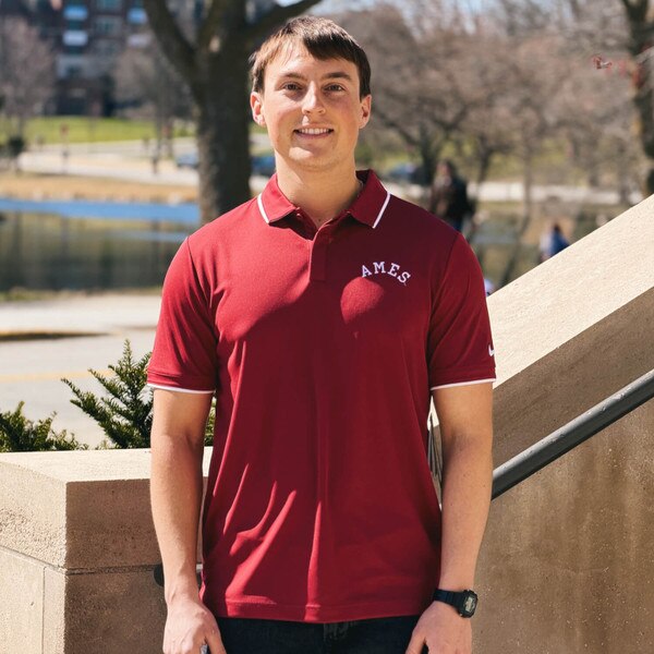 Nike Ames Cardinal Collegiate Polo